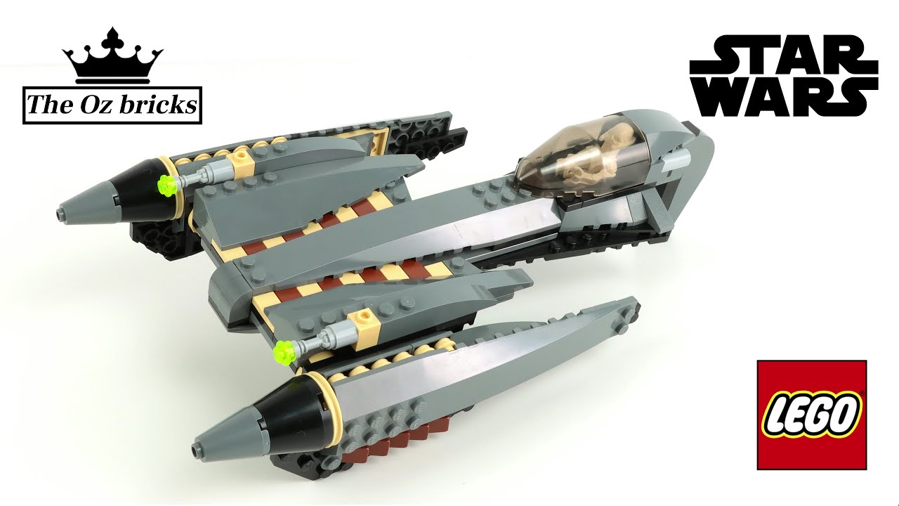 LEGO Star Wars 7656 General Grievous Starfighter - Speed Build Review