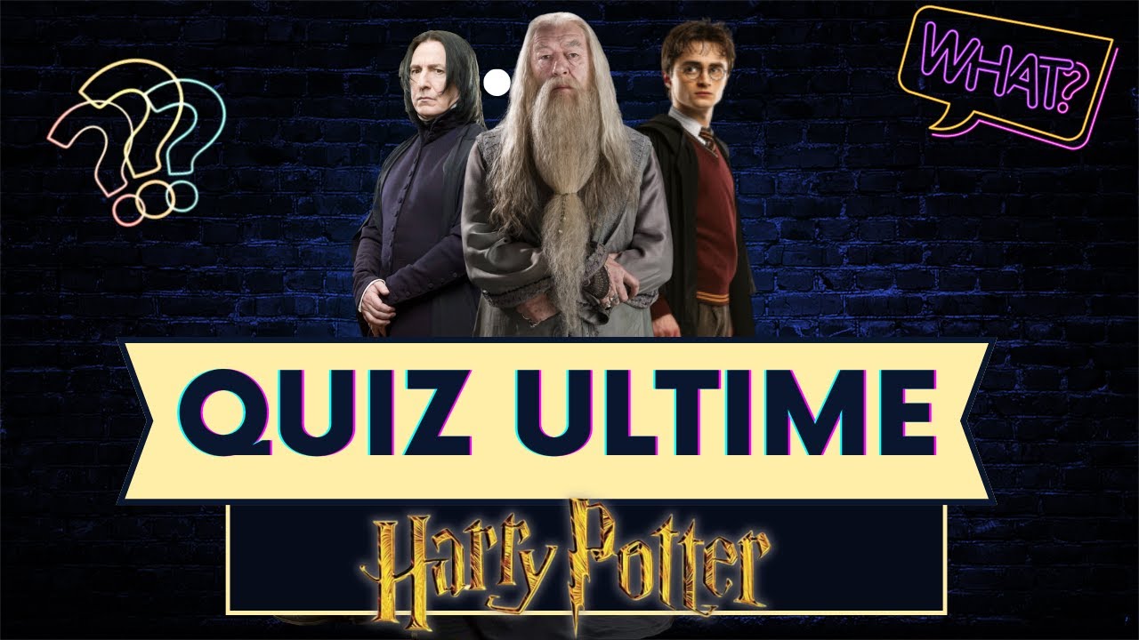 Le Quiz Harry Potter le plus difficile ⚡⚡⚡  50 questions niveau Potterhead sur les livres 🧙