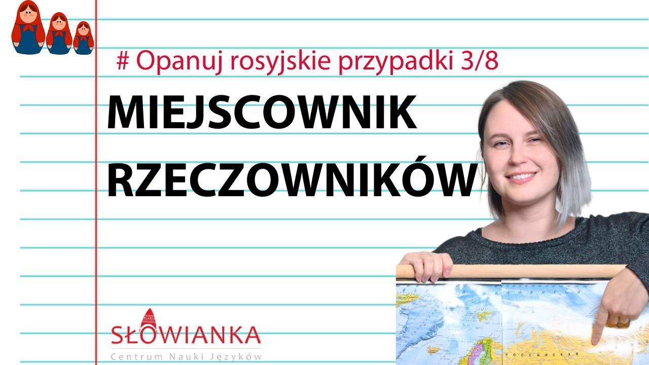#Opanuj rosyjskie przypadki 3/8 | Miejscownik rzeczowników | Nauka rosyjskiego | Poziom początkujący