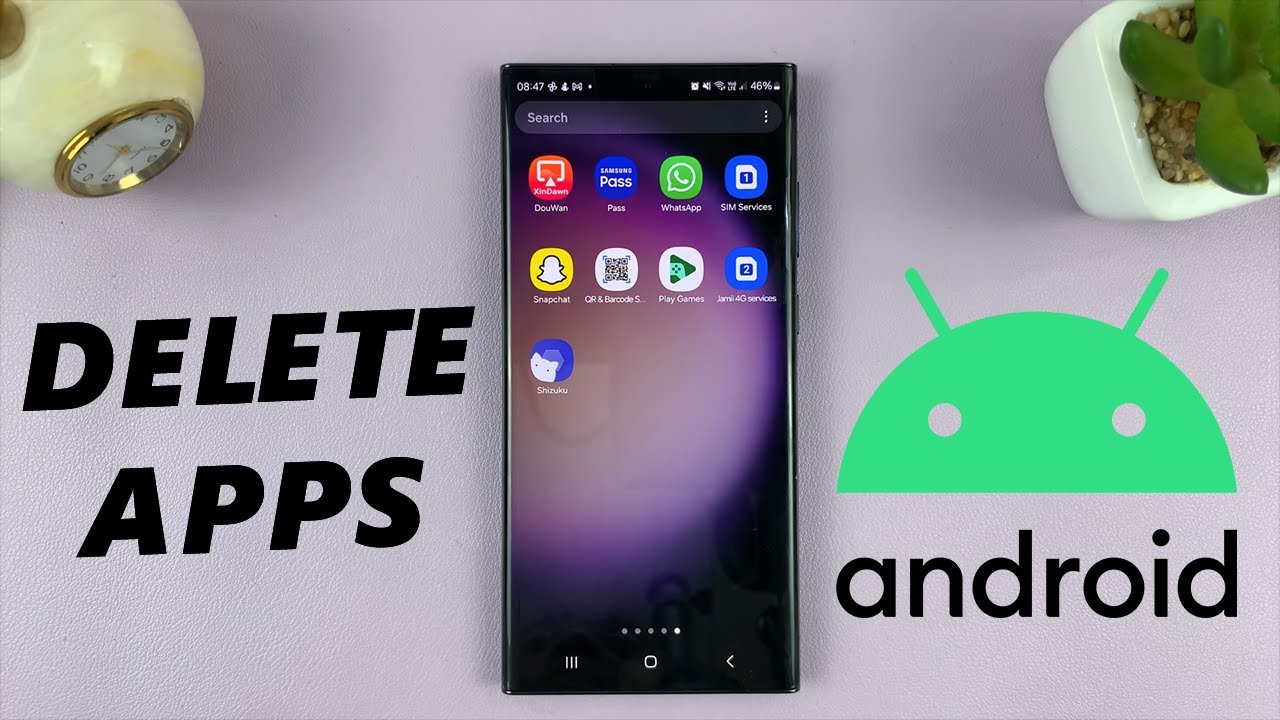 Как удалить приложения на Android (Samsung Galaxy)