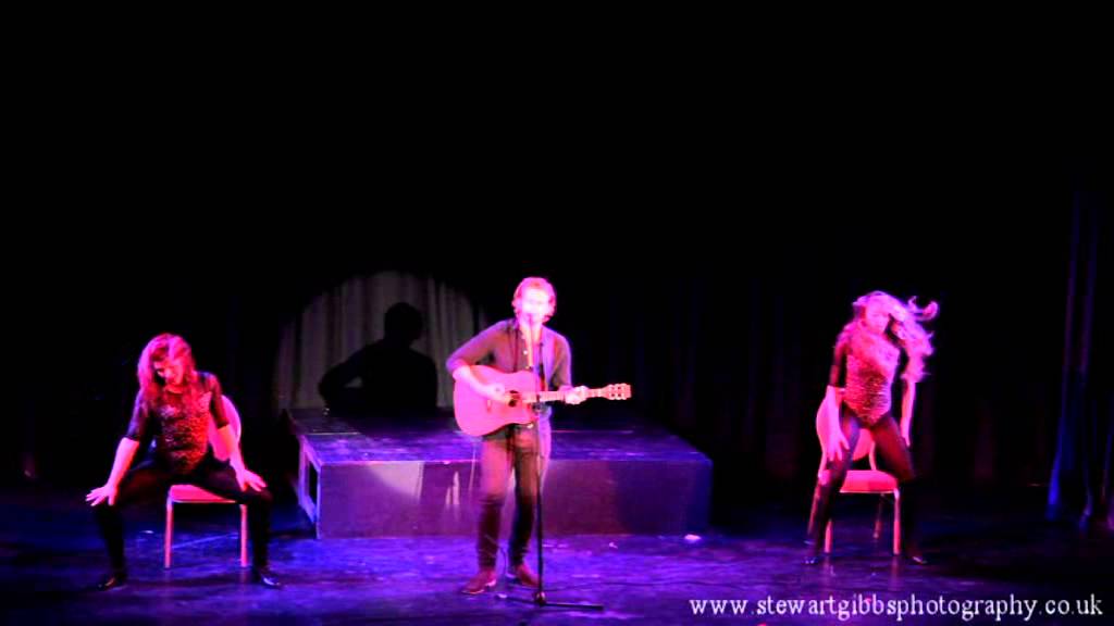 Sam Sheasby performing with the Cream Tease Burlesque
