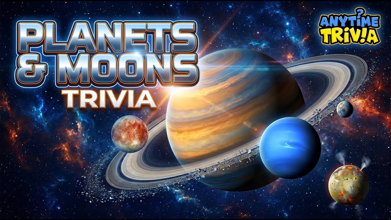 Challenge Your Brain with 10 Insane Planets & Moons Trivia Questions! 🚀🌌