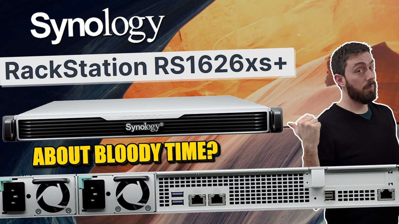 Synology RS1626xs+ NAS Revealed - WORTH THE WAIT?