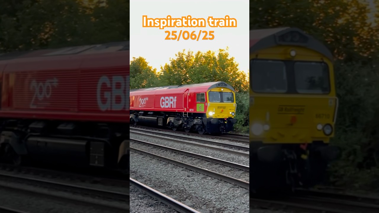Meet Inspiration the eye-catching exhibition train celebrating 200 years of railway innovation!