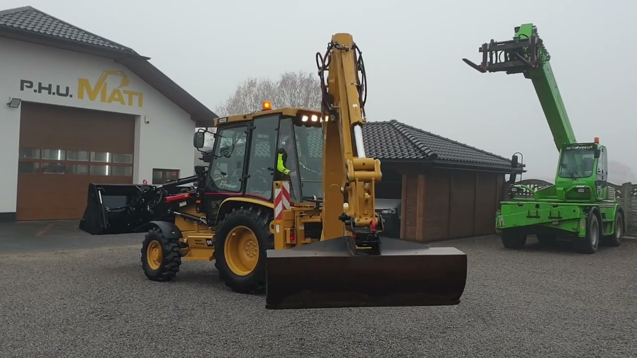 CAT 432D rok prod. 2002