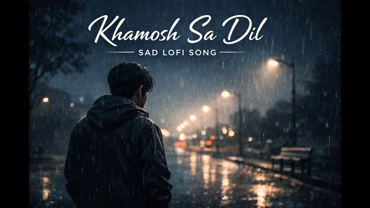 Khamosh Sa Dil 💔 | Sad Lofi Song | Alone Boy | Rainy Night Vibes