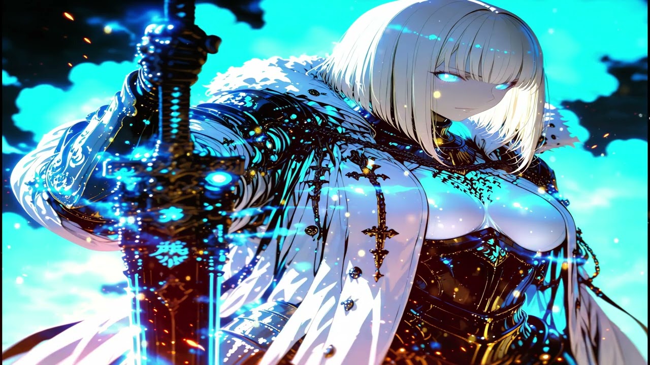 She Fought Against Destiny Jeanne d’Arc Style Holy Knight. | epic anime art Emotional Epic Music Mix