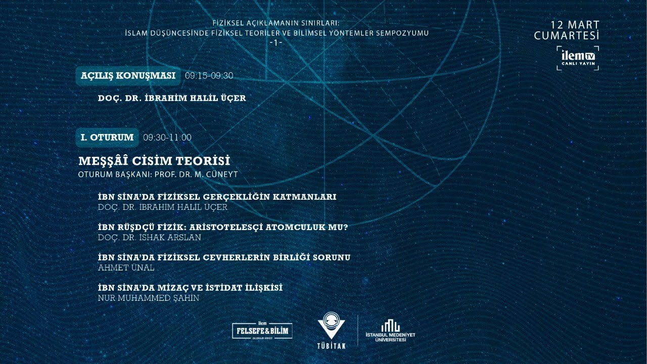 FATAP Sempozyumu Açılış Konuşması | 1. Oturum | Meşşai Cisim Teorisi