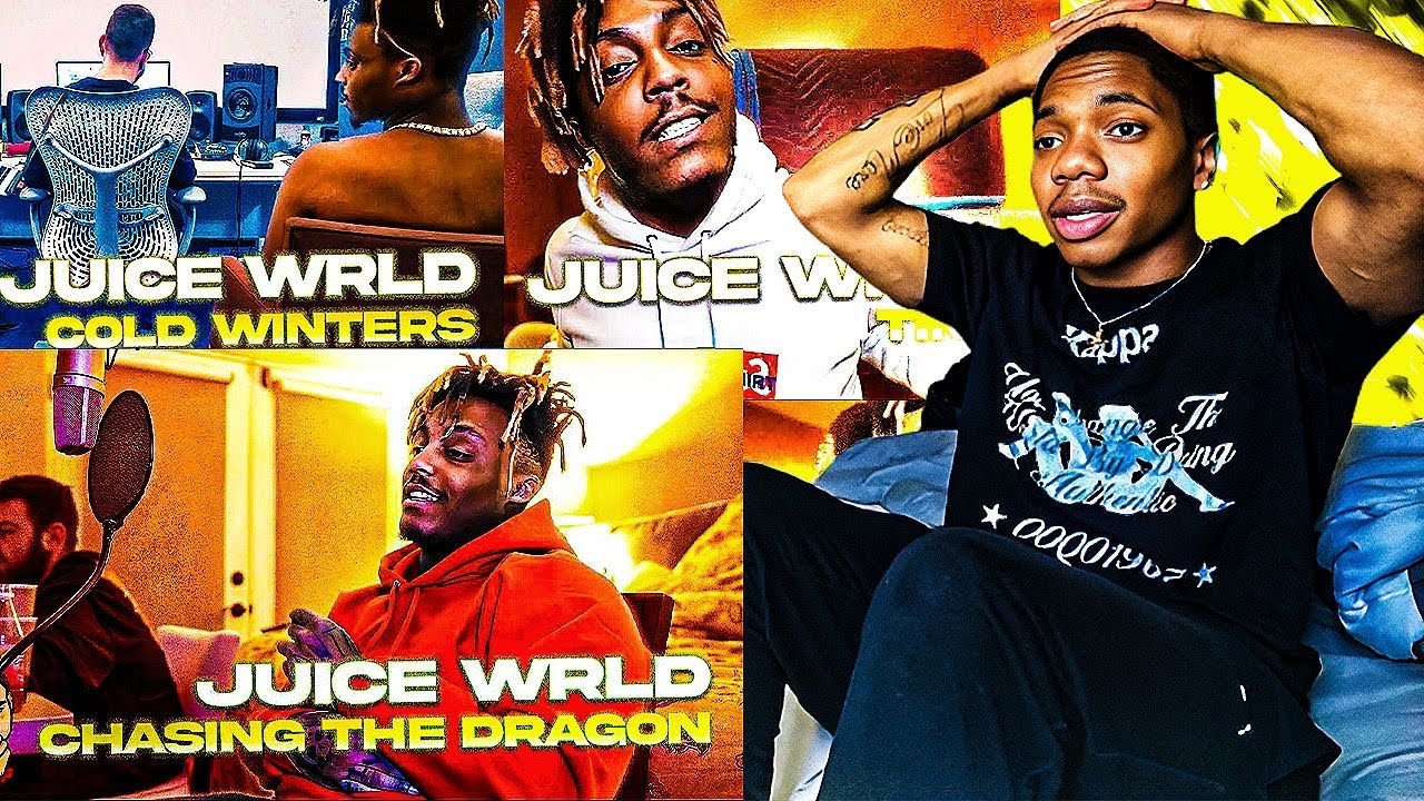 HE WAS PURE TALENT🔥🥹 Juice Wrld - Chasing The Dragon, Time, & Cold Winter (REACTION) #viral #999