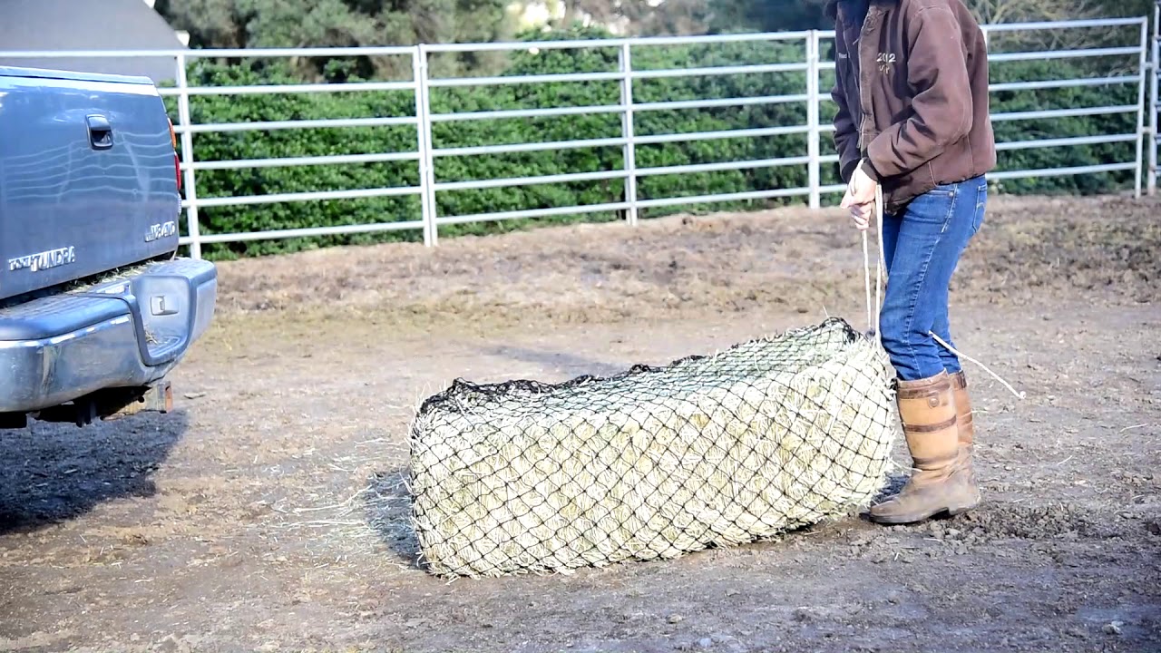 Slow Feeding Hay Net from Hay Chix