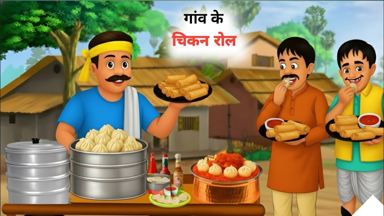 दो दोस्तों ने गांव में कर दिया कमाल 😱❤ | Emotional Friendship Story#cartoon #viral #villagelife 