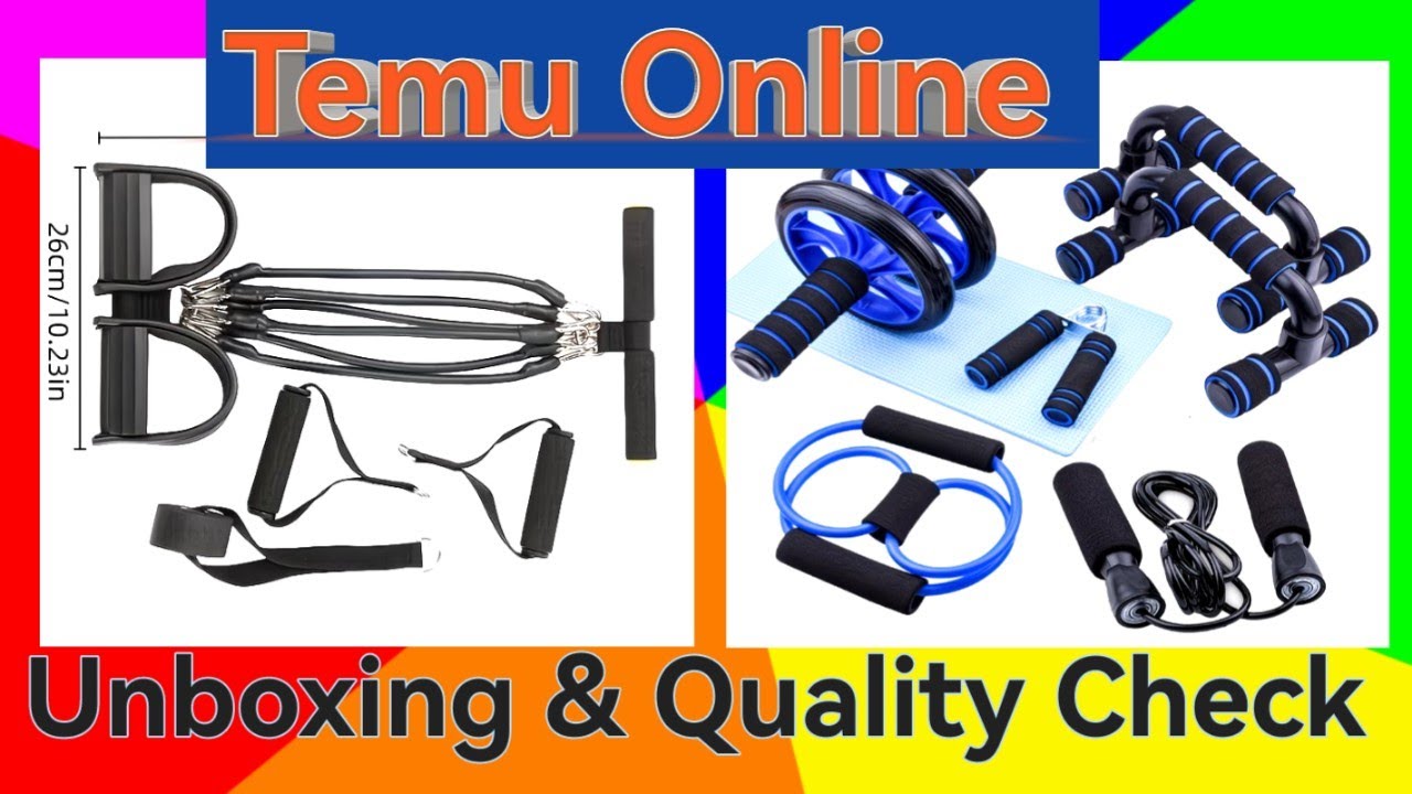 Exercise Equipment Unboxing & Quality Check #temu #kolkataboy
