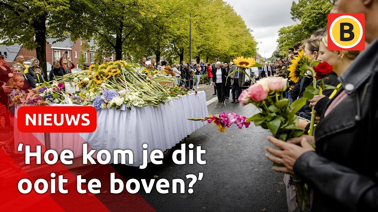 Kippenvel: erehaag gevormd voor omgekomen moeder en kinderen | Omroep Brabant