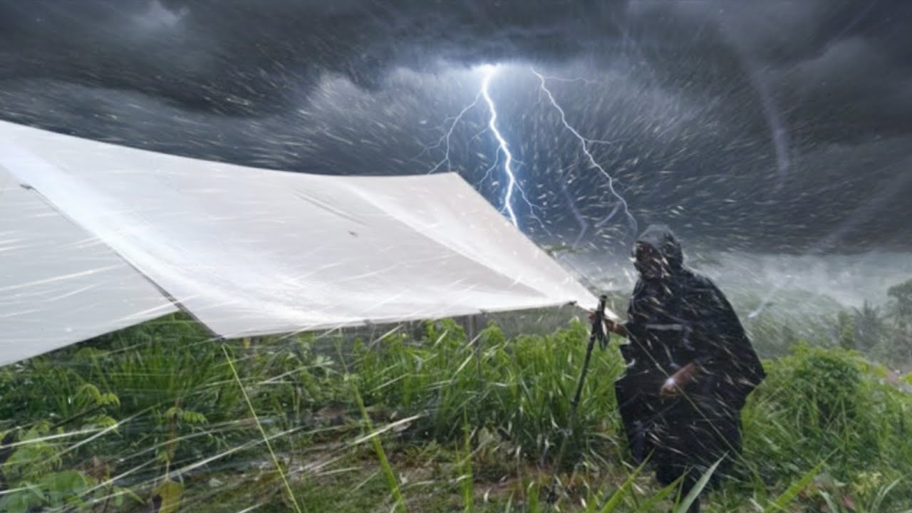 THE BIGGEST MISTAKES WHEN CAMPING IN THE RAINY SEASON! - DON'T DO THIS ⛈️ CAMPING IN HEAVY RAIN