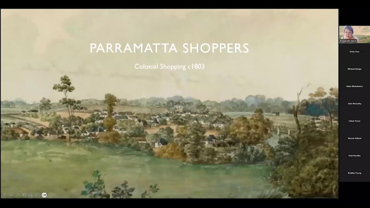 Shopping in Colonial Parramatta | Elizabeth West | CAAA2025