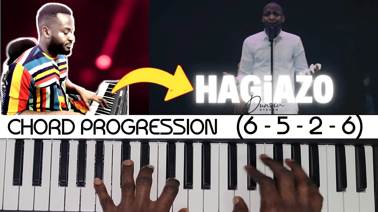 How To Play HAGiAZO By Dunsin Oyekan For Beginners!! Chord Progression