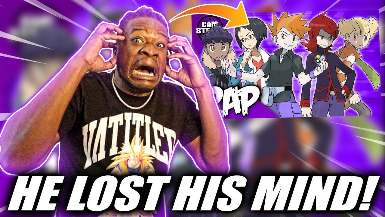 HE LOST HIS MIND! | POKEMON RIVAL RAP CYPHER | Cam Steady ft Mega Ran Chi-chi Breeton Boi (REACTION)