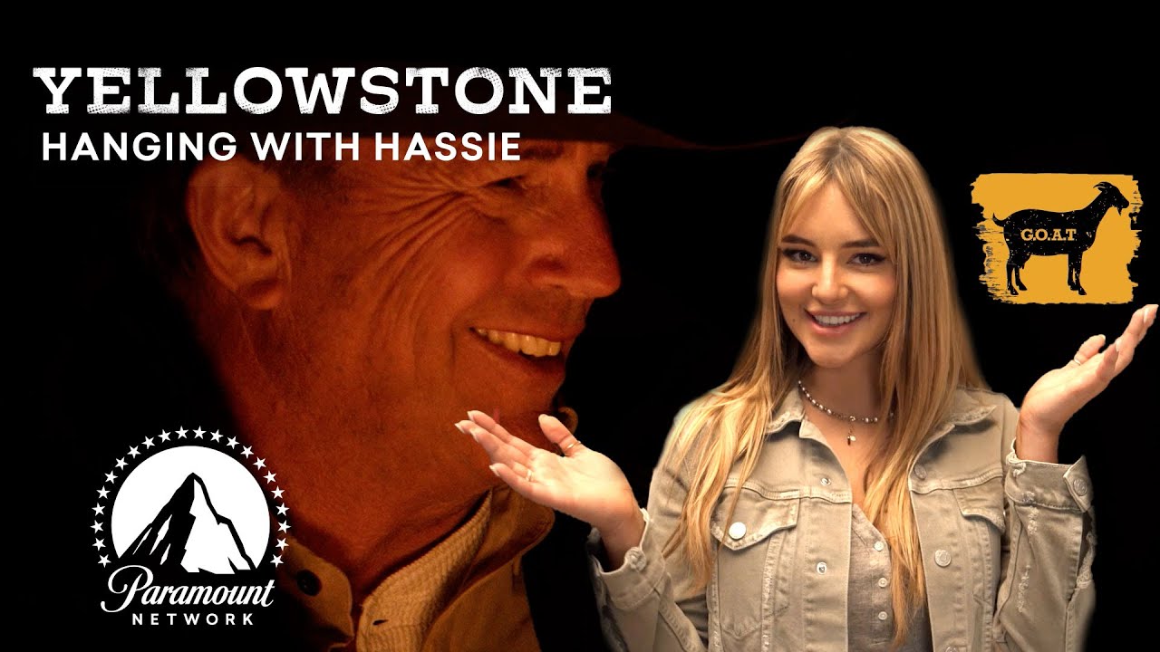 Kevin Costner is the GOAT 🐐 Hanging with Hassie Harrison | Yellowstone | Paramount Network