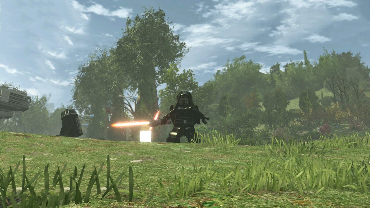 LEGO Star Wars: The Force Awakens - Kylo Ren Free Roam Gameplay