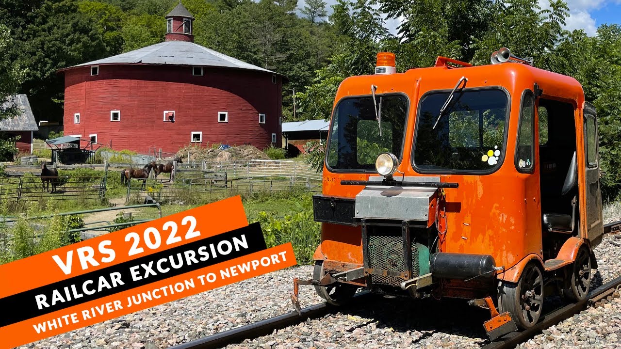 VRS 2022 Motorcar Excursion | Vermont Rail System | NARCOA | NEREX