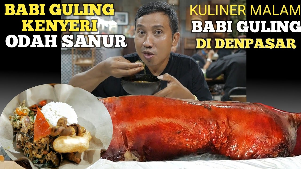 BABI GULING KENYERI ODAH SANUR - Whole roast pig