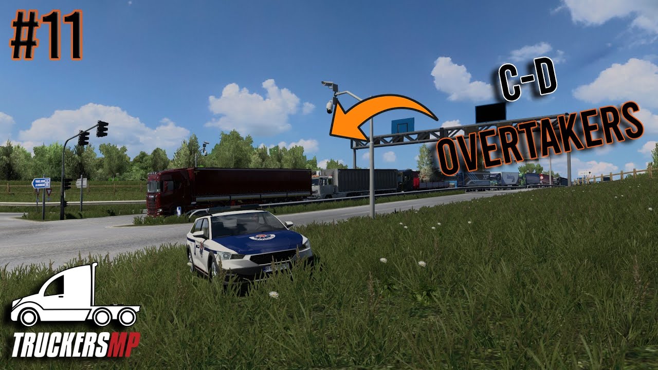 C-D OVERTAKERS!? |🚔| TruckersMP Game Moderation #13
