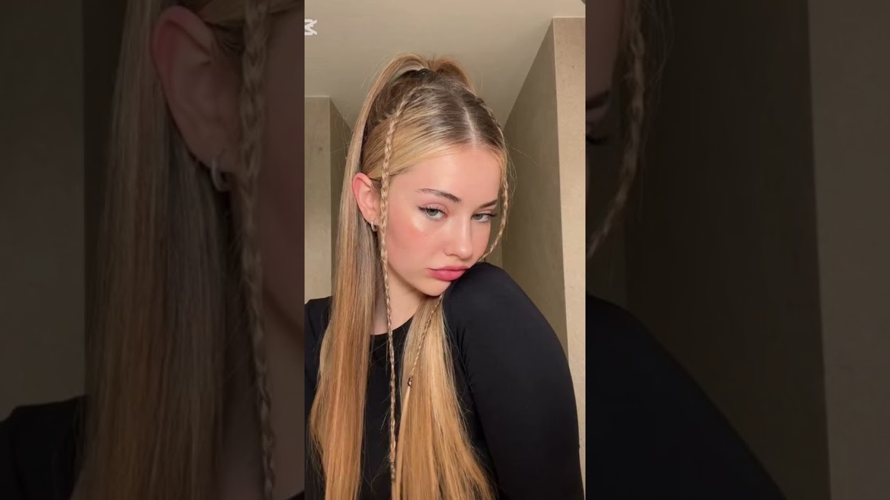 💖idee acconciature per girl capelli lisci🤩