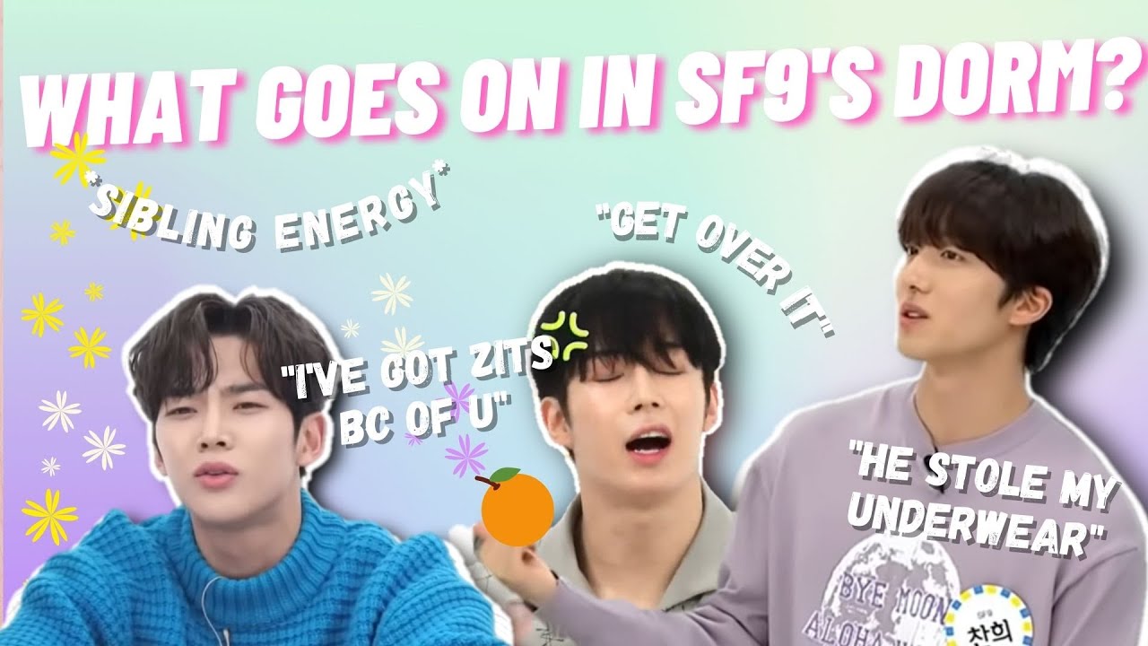 What goes on in SF9's dorm? Chaotic and cute moments