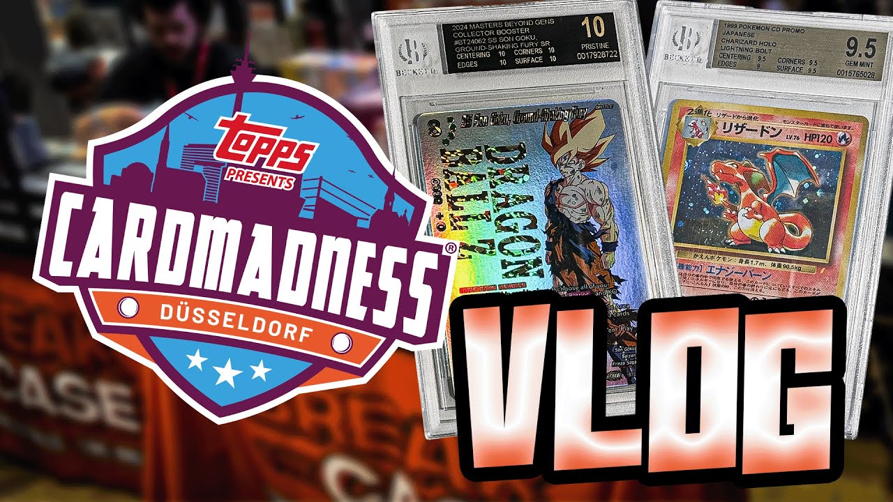 CARDMADNESS 2025 VLOG – TCG Messe als Kartenhändler!