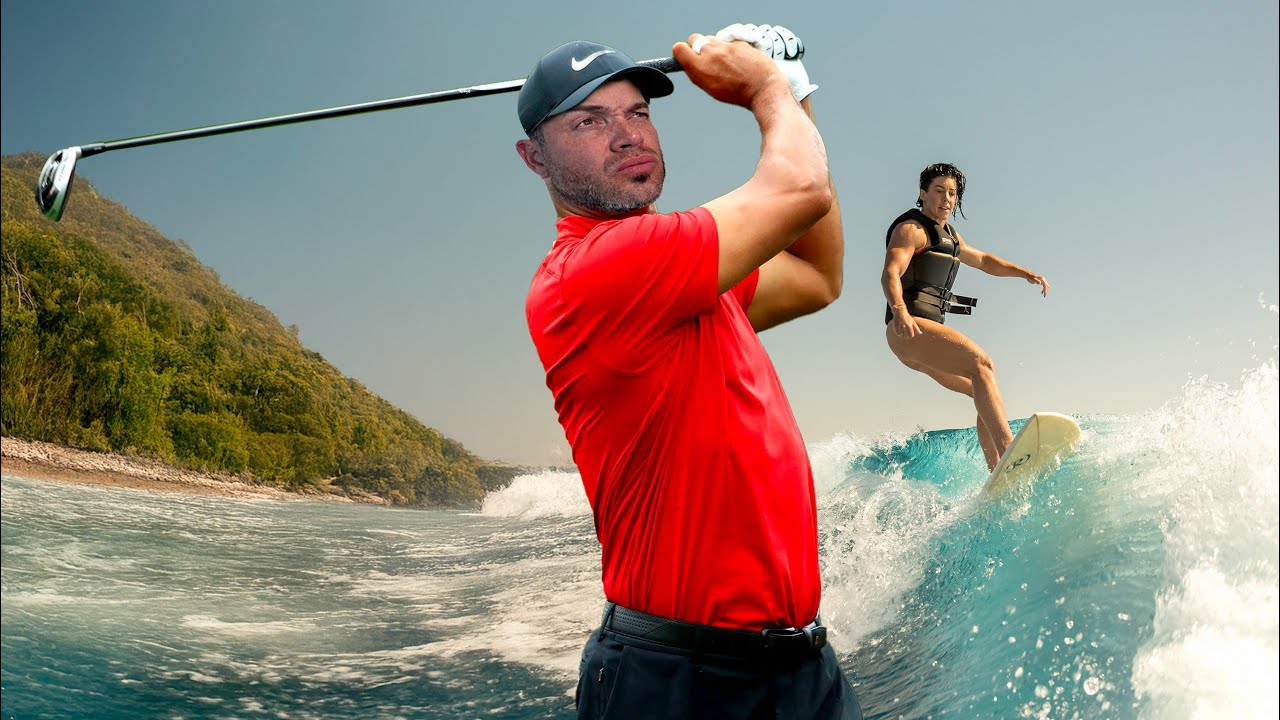 CELEBRITY GOLF AND THE WILDEST BOAT EVER - ROB & DANA VLOG