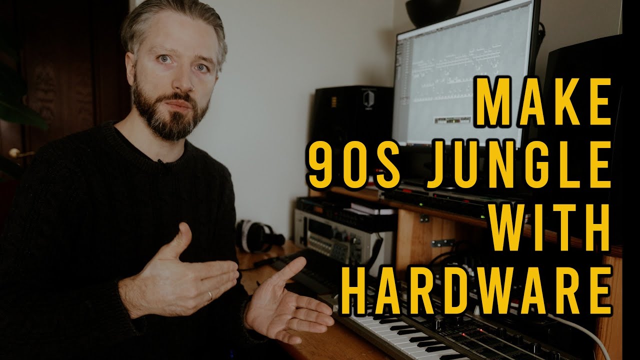 How I Make Jungle With Hardware - AKAI S1000 - 90s Music Production