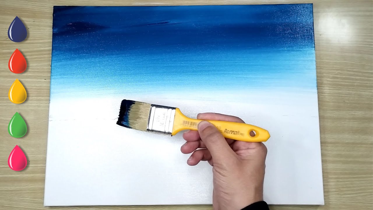 The House Where Dreams Live / Acrylic Painting for Beginners