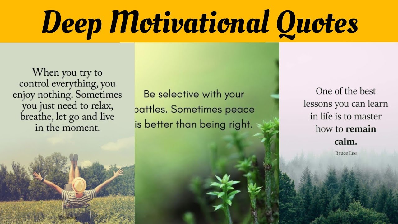 Deep Motivational Quotes About Life Lessons | Deep Motivational Quotes | Real Life Lessons