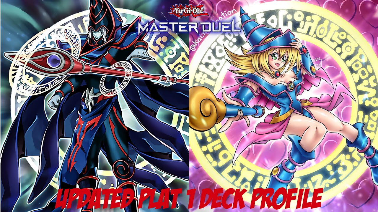 FULL PLAT 1 DARK MAGICIAN *UPDATED* DECK PROFILE | Yu-Gi-Oh Master Duel Platinum Ranked Gameplay!