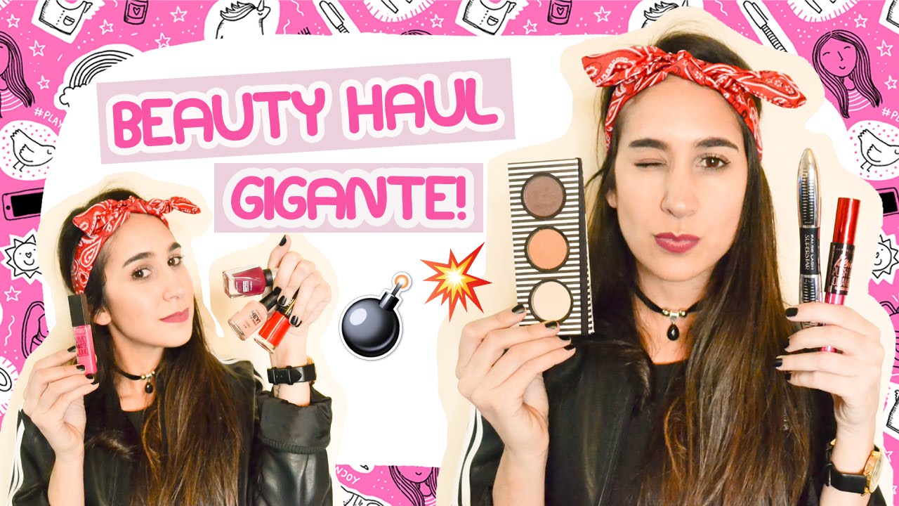 HAUL DE MAQUILLAJE GIGANTE | Fashion Diaries