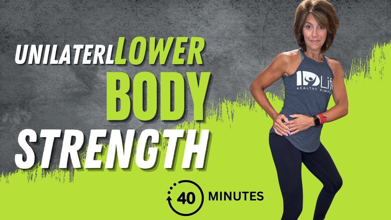 Unilateral Leg Strength Workout - No cardio