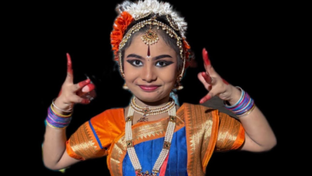 Bhavishya’s Kuchipudi dance bomma Bommanahalli thaiah thaiahga