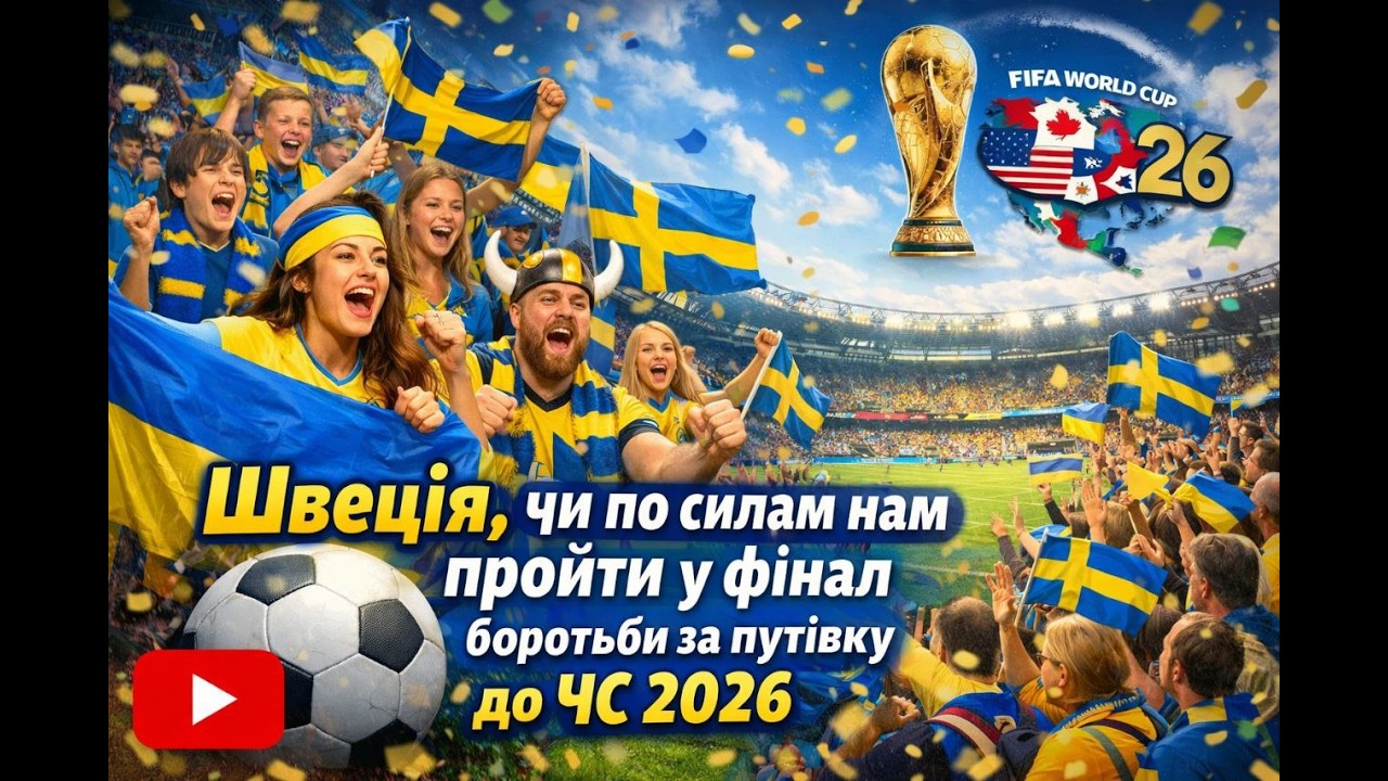 Чи пройде Україна Швецію у відборі на ЧС 2026? За кілька кроків до мундіалю ...