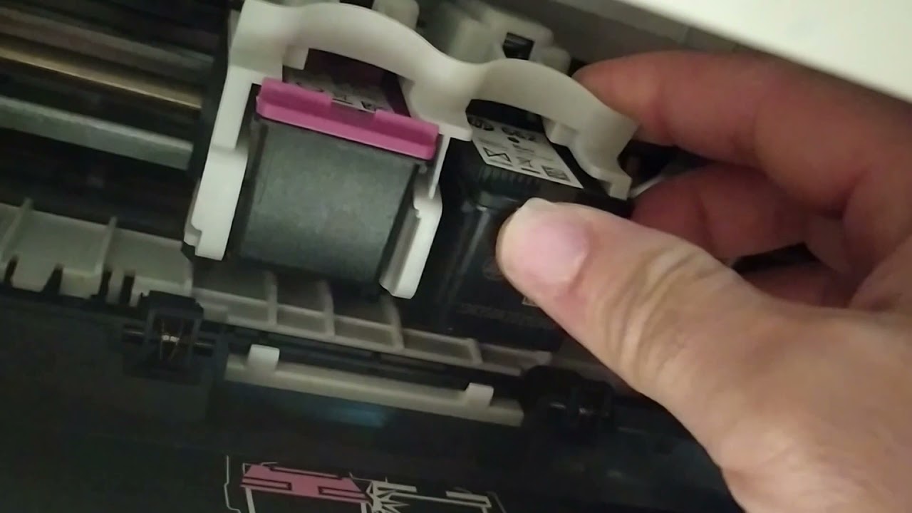 Cambio de cartuchos de tinta a Impresora HP Deskjet 2545 (principiantes)