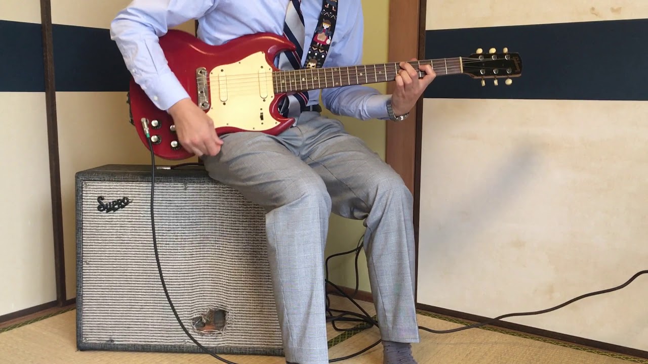 試奏：1964 Supro S6420 Thunderbolt ￼ 35W Jensen 15インチ×1