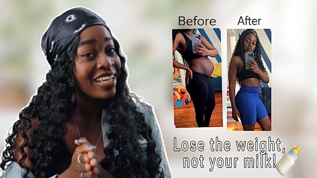 Weight Loss For Breastfeeding Mamas| Keep Your Milk Supply | No Diet| Postpartum Weight Loss