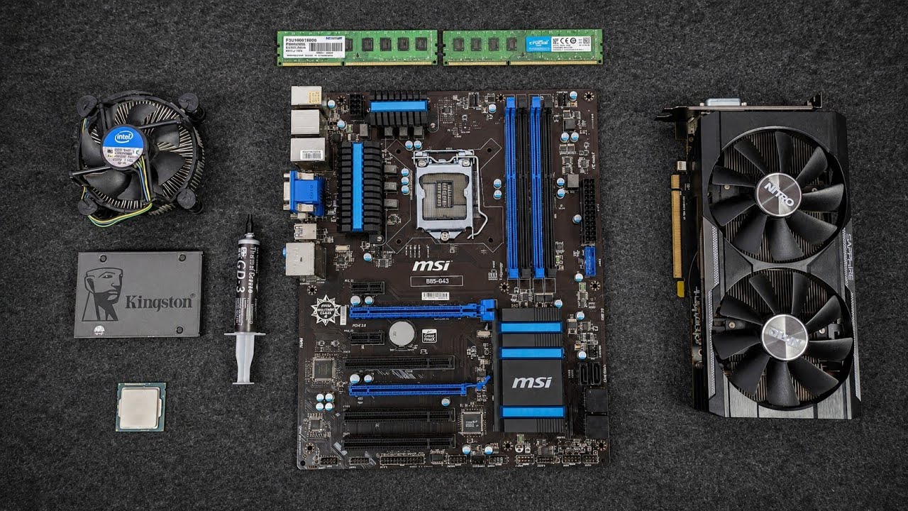 I5 4690K + R9 380X Low Budget Build Gaming PC