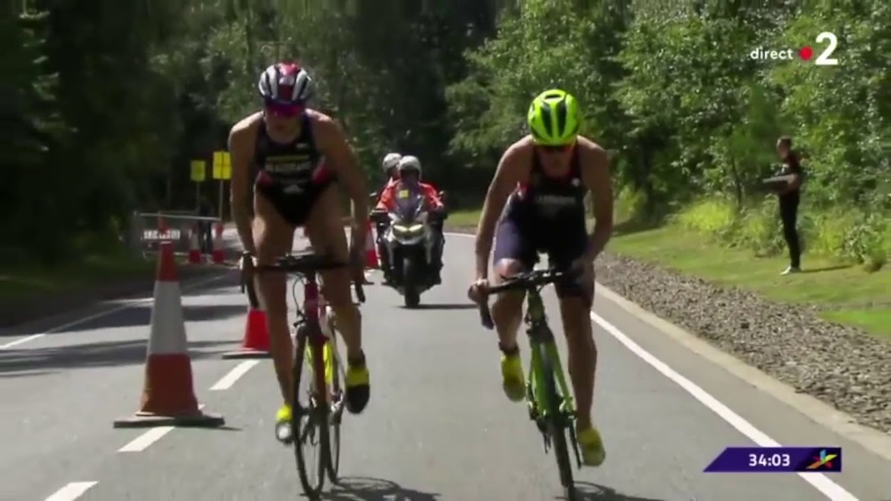 Triathlon European Championships Femmes HIGHLIGHTS - Glasgow 2018 (Commentaires Français)