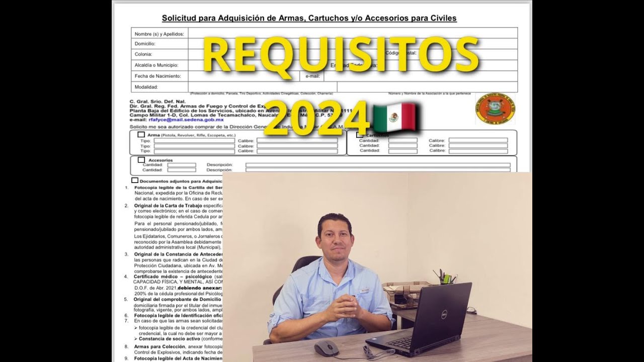 TIPS Y REQUISITOS PARA COMPRA DE ARMAS EN MÉXICO 2024¡¡
