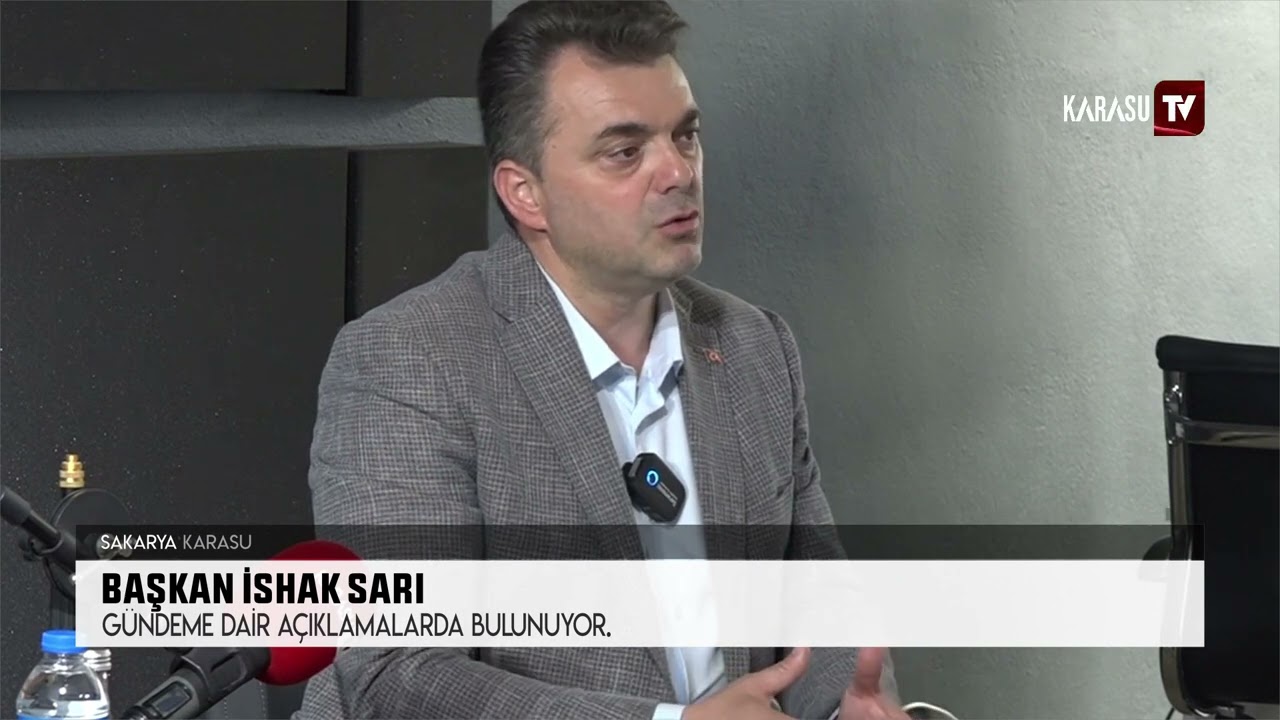@KarasuTV  Karasu Belediye Başkanı İshak Sarı se&ccedil;im &ouml;ncesi r&ouml;portaj verdi.