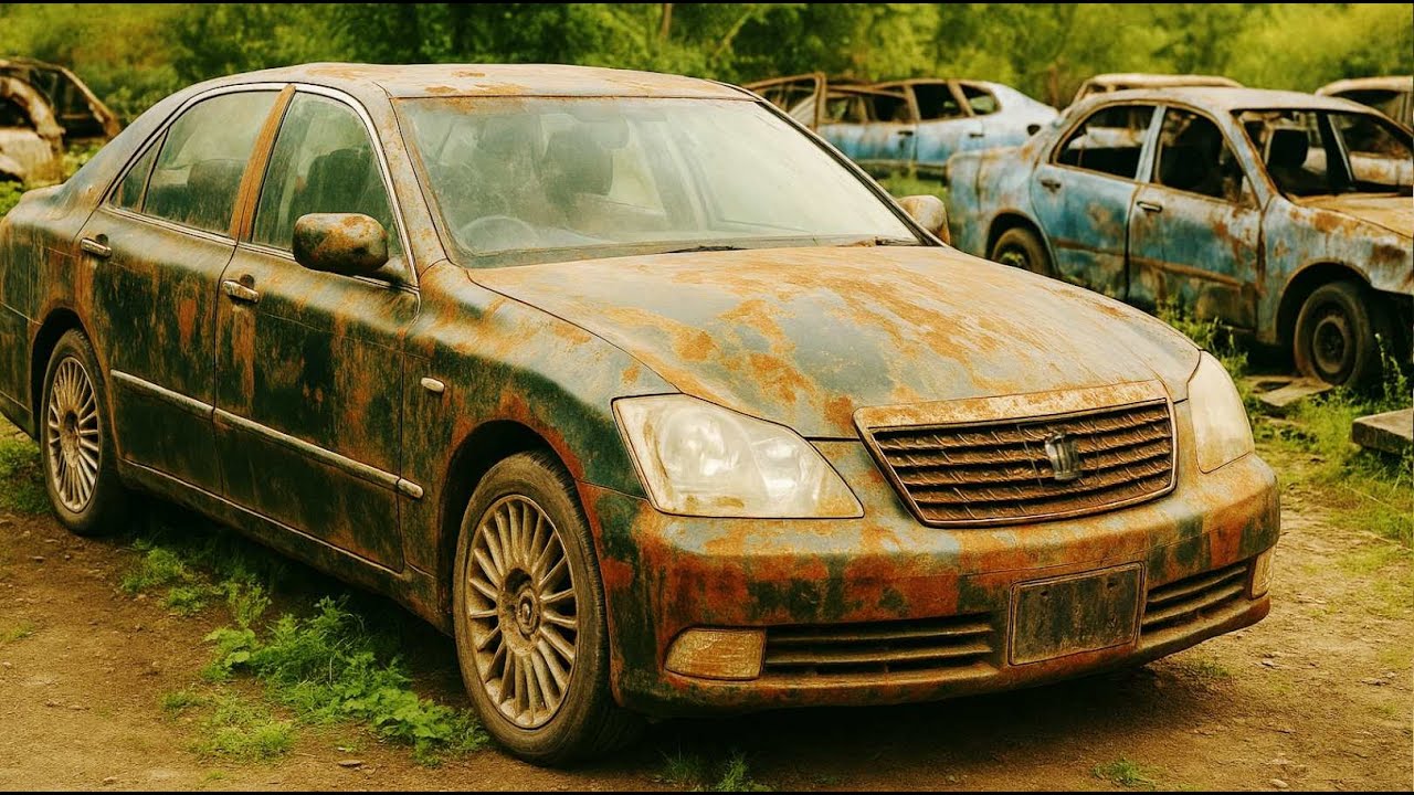Toyota Crown Athlete Rebuild | Full Luxury Sedan Transformation