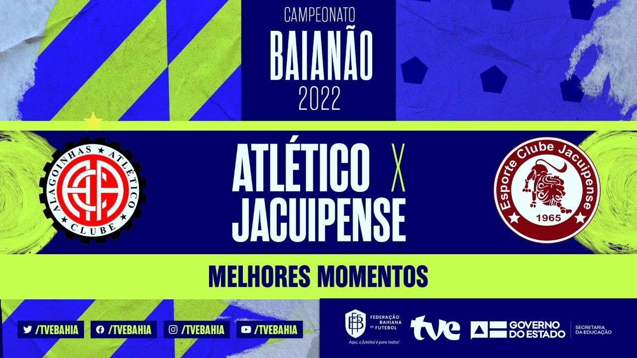 ATLÉTICO 1 x 1 JACUIPENSE | FINAL | MELHORES MOMENTOS | #BaianãoNaTVE