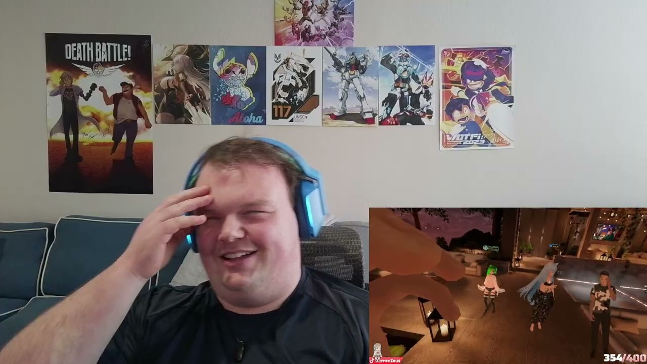 Darren Brings Back Dead Memes to VRChat - DarrenZeus Meme Reset Reaction