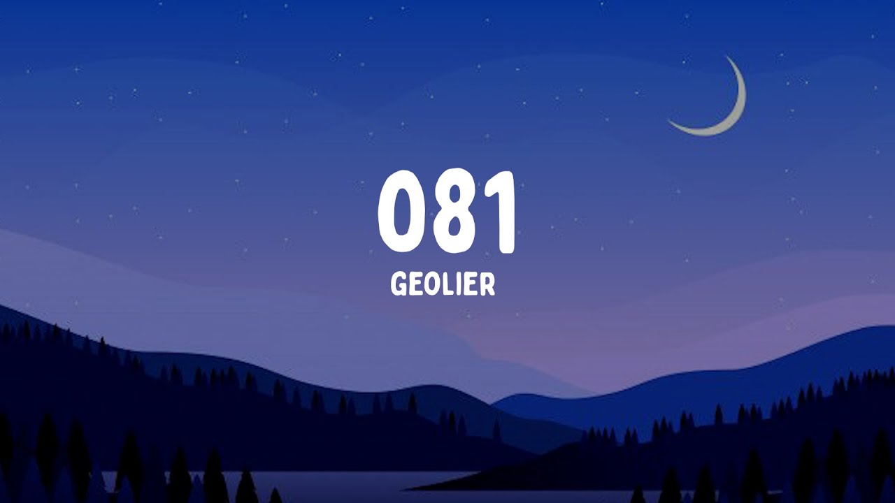 Geolier - 081 (Testo/Lyrics)