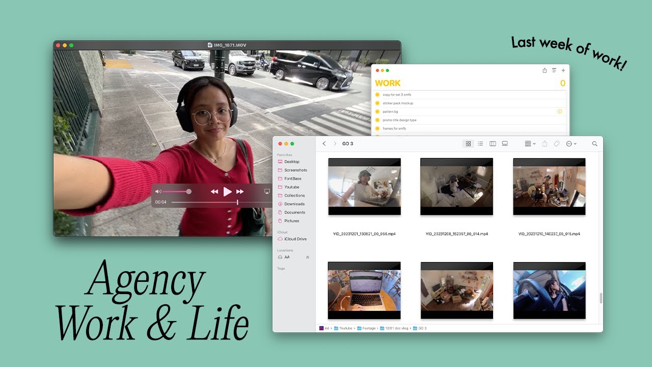 Life as a Graphic Designer 👩‍💻 adulting, work-life balance, a restful month!